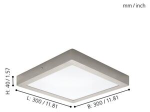 Eglo 32446 - LED таванно осветително тяло FUEVA 1 LED/24W/230V