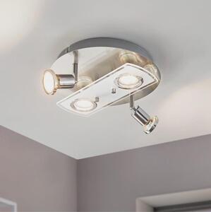 Eglo 32001 - LED таванно осветително тяло PAWEDO 1 4xGU10-LED/3W/230V