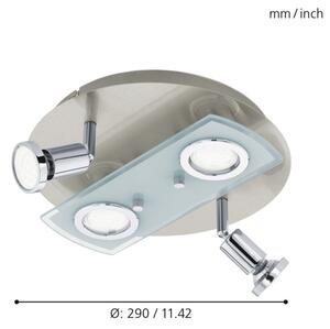Eglo 32001 - LED таванно осветително тяло PAWEDO 1 4xGU10-LED/3W/230V