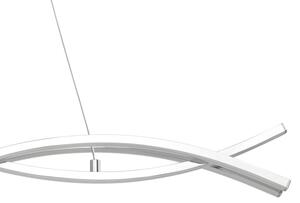 Eglo 96102 - LED полилей на кабел LASANA 2 LED/35W/230V 3000K лъскав хром