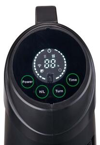 Nedis HTPA21BKW - Екстериорен подгряващ елемент SmartLife 600/1200W/230V Wi-Fi Tuya IP24