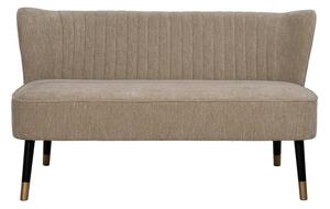 Бежов шенилов диван 134 cm Glam – Ixia