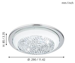 Eglo 95639 - LED таванно осветително тяло ACOLLA 3xLED/3,6W/230V