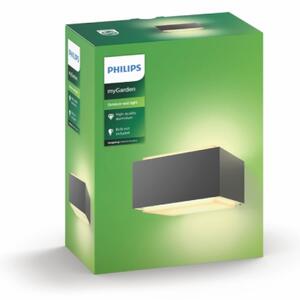 Philips 17337/93/PN - Екстериорен аплик MYGARDEN HEDGEHOG 1xE27/42W/230V IP44