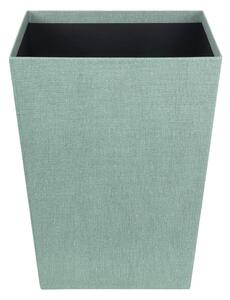 Тюркоазено офис кошче за боклук Sofia Canvas Paper Laminate – Bigso