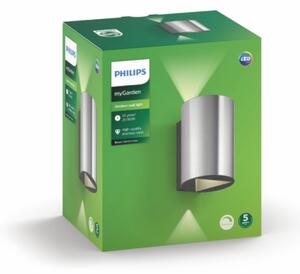 Philips 17357/47/P0 - LED Екстериорен аплик BUXUS 2xLED/4,5W IP44