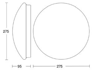 STEINEL 035105 - LED Лампа за баня със сензор RS 16 LED G LED/9,5W/230V IP44