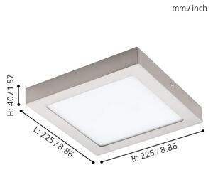 Eglo 96679 - LED RGBW димируемо таванно осветително тяло FUEVA-C LED/15,6W/230V BT