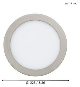 Eglo 33317 - LED RGBW димируемо вградено таванно осветително тяло FUEVA-C LED/15,6W/230V Ø22,5 см
