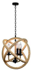 Пендел ROPE GLOBO 3xE14/10W/230V