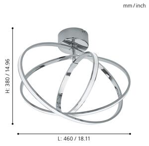 Eglo 96306 - LED Лампа за таван SELVINA 3xLED/12W+14W+9W/230V