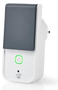 Nedis WIFIPO120FWT - Интелигентен екстериорен контакт 3680W/230V/Тип F/16A Wi-Fi IP44