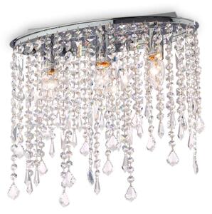 Ideal Lux - Таванно осветително тяло RAIN с кристали 3xE14/40W/230V лъскав хром