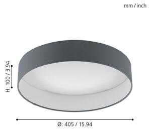 Eglo 96538 - Димируемо LED таванно осветително тяло PALOMARO 1 LED/18W/230V