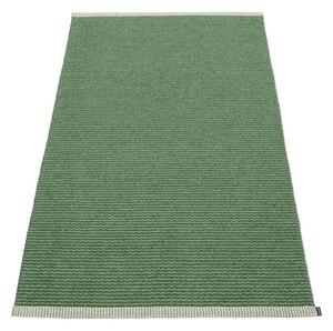 Зелен килим за открито и закрито 85x160 cm Mono Leaf Oregano – Pappelina