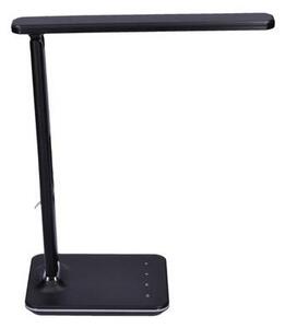 LED Димируема Настолна лампа с дисплей LED/9W/230V черна