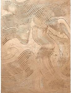 Ръчно рисувана картина 88x118 cm Metallic Brown – Malerifabrikken