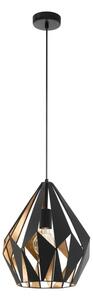 Eglo 49931 - Висящи лампи CARLTON 1 1xE27/60W/230V