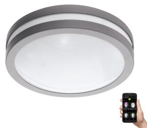 Eglo 97299 - Димируемо LED осветително тяло за баня LOCANA-C LED/14W, сребристо IP44