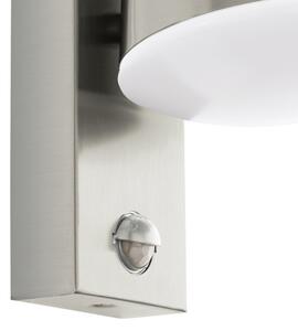 Eglo 97453 - Външна стенна лампа със сензор CALDIERO 1xE27/10W/230V IP44