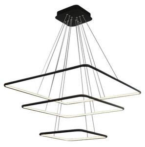 LED Полилей на верижка NIX LED/117W/230V черна