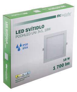 LED Лампа за вграждане в баня LED/18W/230V 3000/4000/6000K IP44