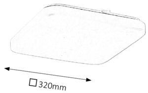 Rabalux 2287 - LED плафон ROB LED/32W/230V квадратен