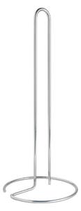 Стоманена стойка за кухненска хартия в блестящо сребрист цвят ø 14 cm Luxy – Metaltex