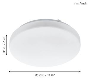 Eglo 97871 - LED Лампа за таван FRANIA LED/11,5W/230V