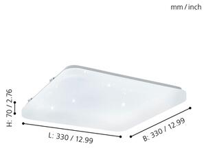 Eglo 97882 - LED таванно осветително тяло FRANIA-S LED/14,6W/230V