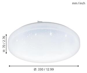 Eglo 97878 - LED Лампа за таван FRANIA-S LED/17,3W/230V