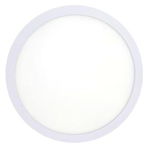 LED Плафониера LED/18W/230V 4200K Ø 21 см бял