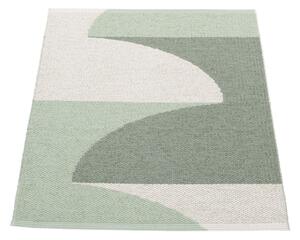 Зелен килим за открито и закрито 70x90 cm Hill Army Misty Mint – Pappelina