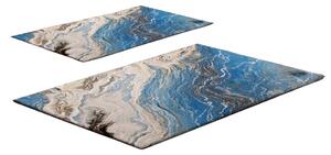 Сини килими за баня в комплект от 2 бр. 60x100 cm – Foutastic