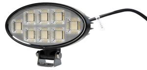 LED Автомобилен прожектор BLACK LED/160W/10-30V IP69 5700K овален