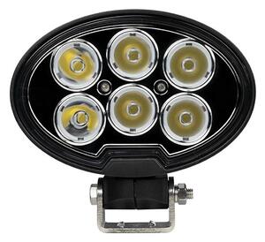 LED Автомобилен прожектор BLACK LED/60W/10-30V IP69 5700K овален