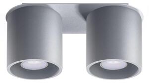 Sollux SL.0055 - Спот ORBIS 2 2xGU10/40W/230V сив
