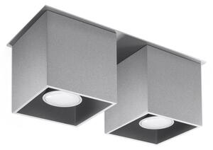Sollux SL.0064 - Спот QUAD 2 2xGU10/40W/230V сив