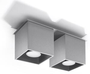 Sollux SL.0064 - Спот QUAD 2 2xGU10/40W/230V сив