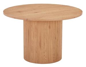Кръгла трапезна маса от декор от топола ø 120 cm Boavista – House Nordic