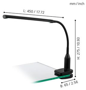 Eglo 96437 - LED Димируема лампа на клипс LAROA LED/4,5W/230V