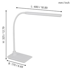 Eglo 96435 - LED Димируема Настолна лампа LAROA LED/3,5W/230V