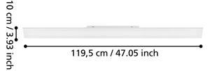 Eglo 98025 - LED Панел SALOBRENA 1 LED/40W/230V бял