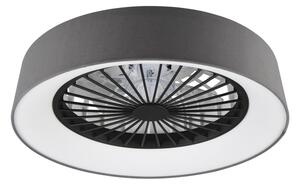 Сиво LED осветително тяло за таван Farsund – Trio