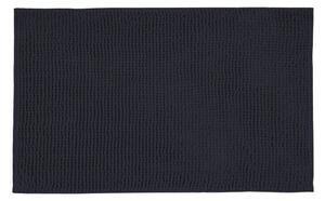 Тъмносин текстилен килим за баня 50x80 cm Chenille – Allstar