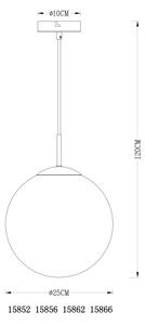 GLOBO 15856 - Полилей на верижка VARUS 1xE27/40W/230V