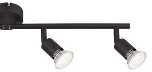 GLOBO 57382-4L - LED Спот OLIWA 4xGU10/3W/230V черен