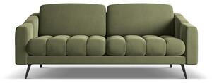 Зелен кадифен диван 202 cm Nalu – Makamii