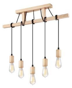 Полилей на кабел LEON 5xE27/60W/230V