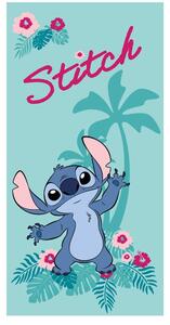 Тюркоазена детска кърпа от микрофибър 70x140 cm Lilo and Stitch "Hawaii" – Jerry Fabrics